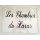 Plaque signalétique transparente 300X200 mm